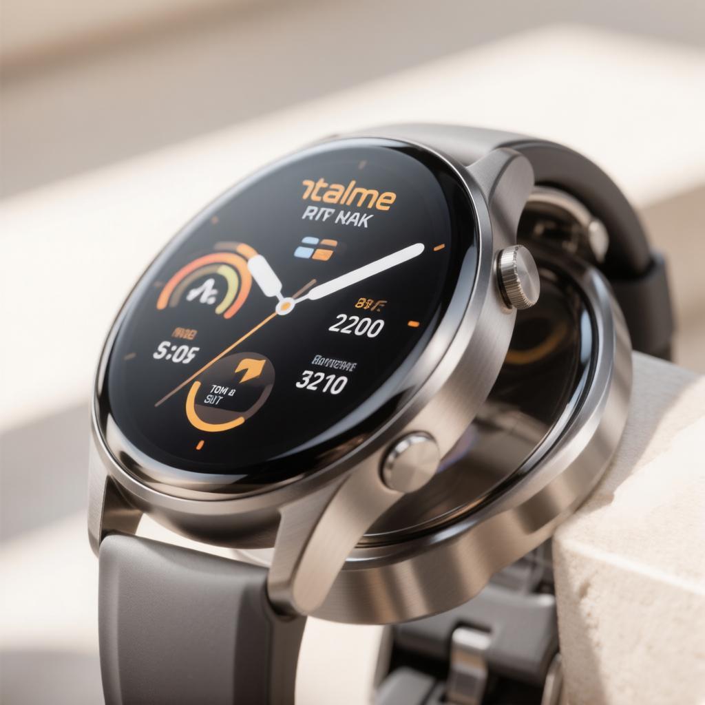 Realme Watch S5: Круглые Часы с Тремя Кнопками и Будущим Фитнеса