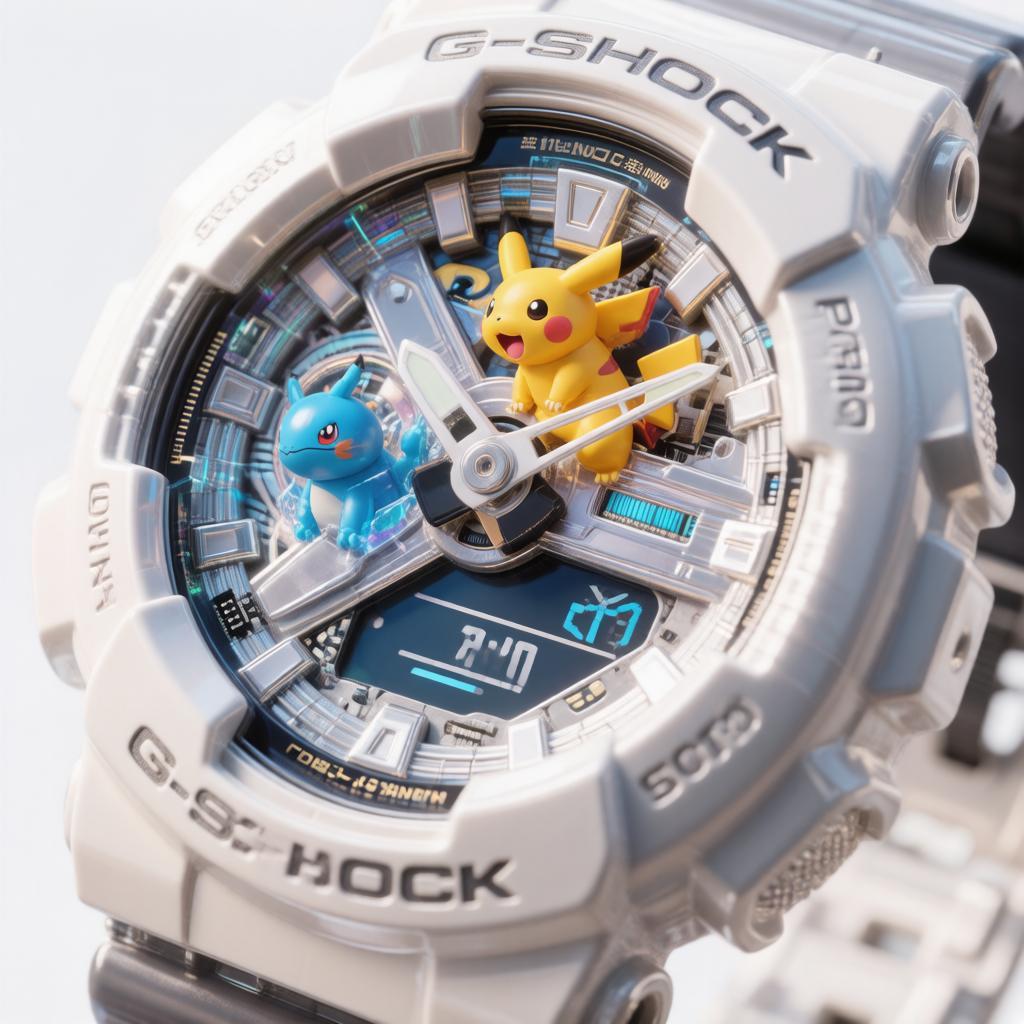 📚 Коллекция Casio G-Shock x Pokémon: Искусственный Интеллект и Будущее … - AI и ИИ технологии LukInterLab