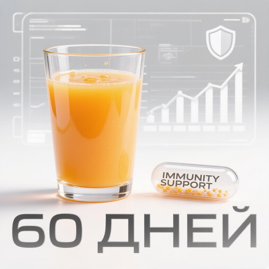 Апельсиновый сок: мощная поддержка иммунитета и здоровья за 60 дней